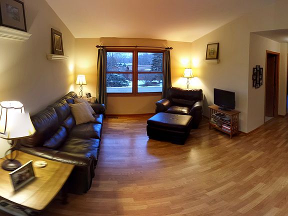 Upstairs living area