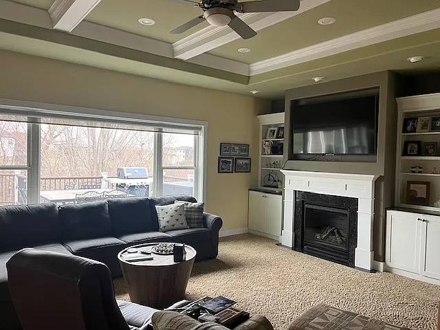 Upstairs family room