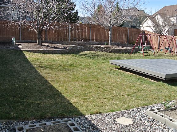 garden plots, composite deck