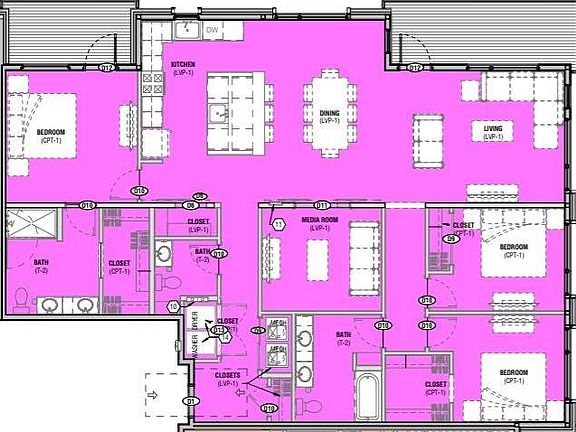 3 Bedroom 3 Bedroom