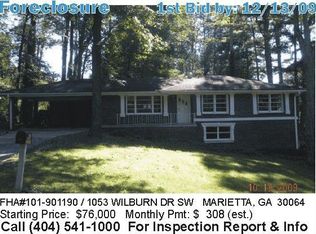 1053 Wilburn Dr SW, Marietta, GA 30064