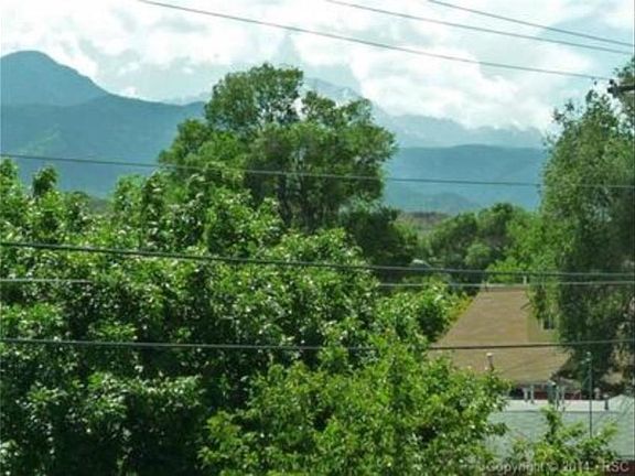 View of Pikes Peak from the balcony!