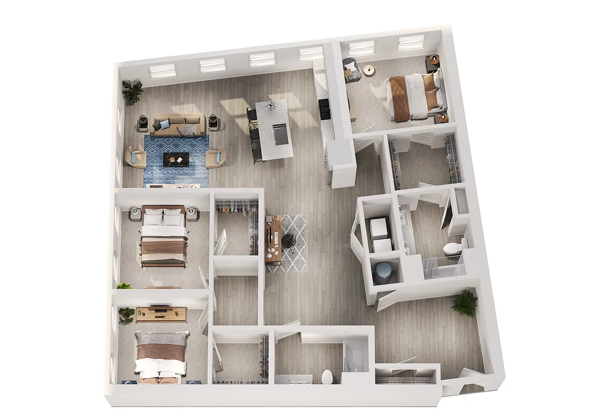 Floor plan C1