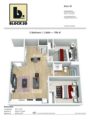 Floor plan McQueen