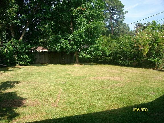 Big backyard.