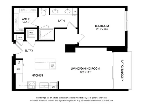 Floor plan A1