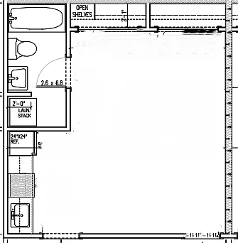 Floor plan Studio Space