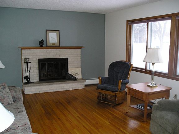 Living Room with Woodburning Fplce