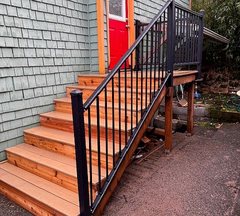Back stairway