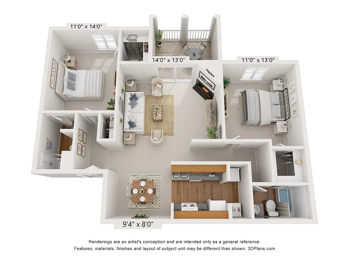 Floor plan The Hartford