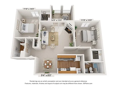 Floor plan The Hartford