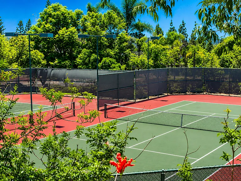 Tennis/pickleball courts