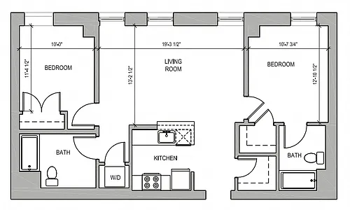 Floor plan HC109