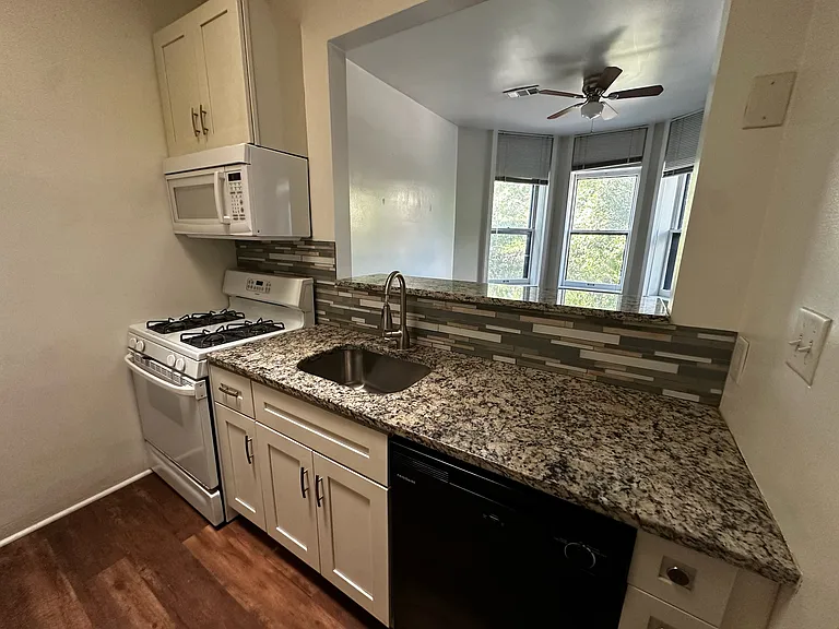 Kitchen looking in to Dining