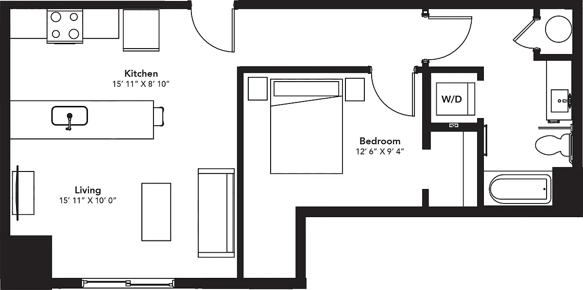 Floor plan A11-DDG