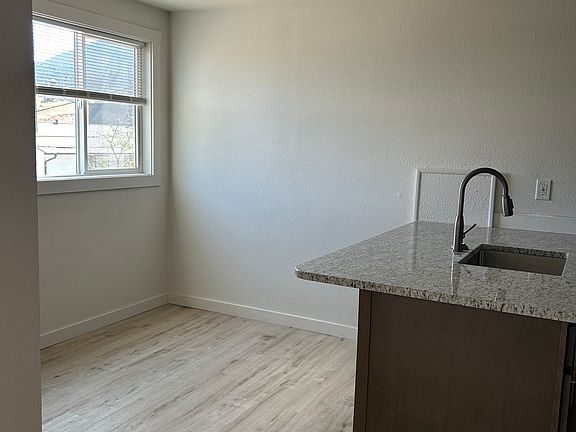 Dining room exposed to natural light
