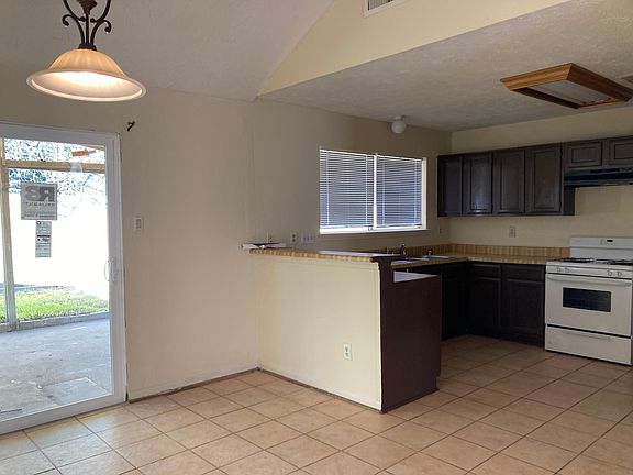 Kitchen from dining space