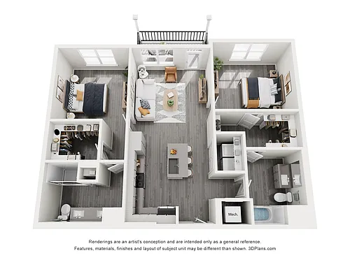 Floor plan 2G