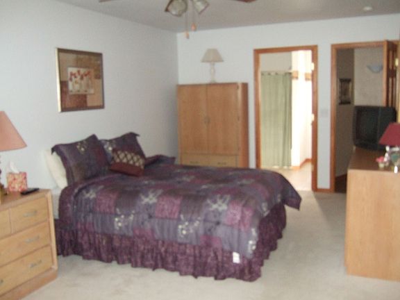 one upstairs bedroom