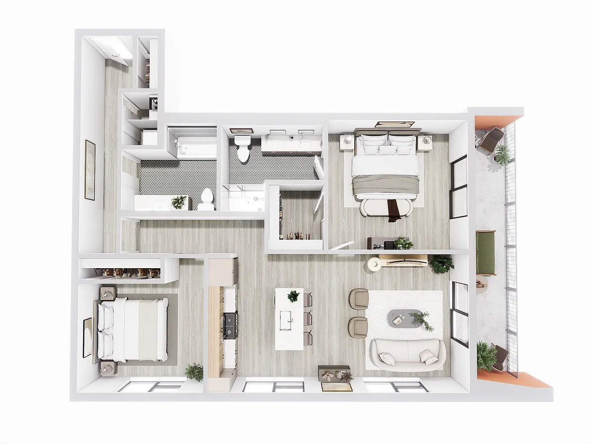 Floor plan D7