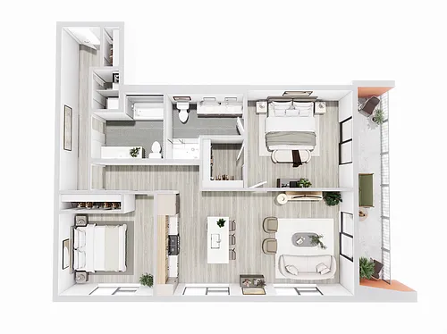 Floor plan D7