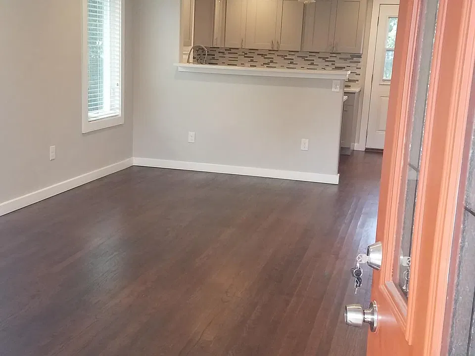 Charming totally remodel home with farmhouse sink in kitchen, hardwood floors, and lots of windows that let in natural light. Must see....