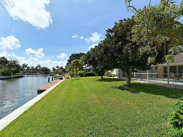 Large back yard to play and relax