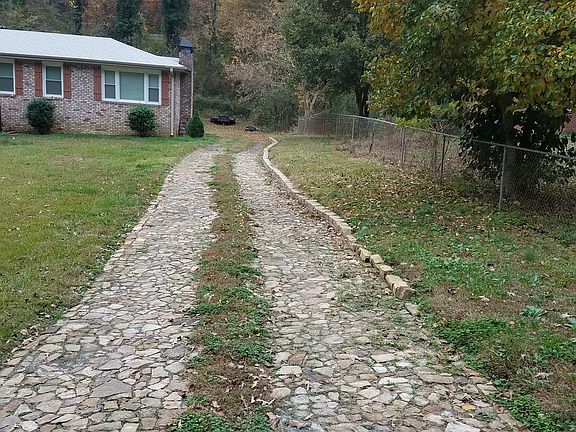 Property has a circle drive