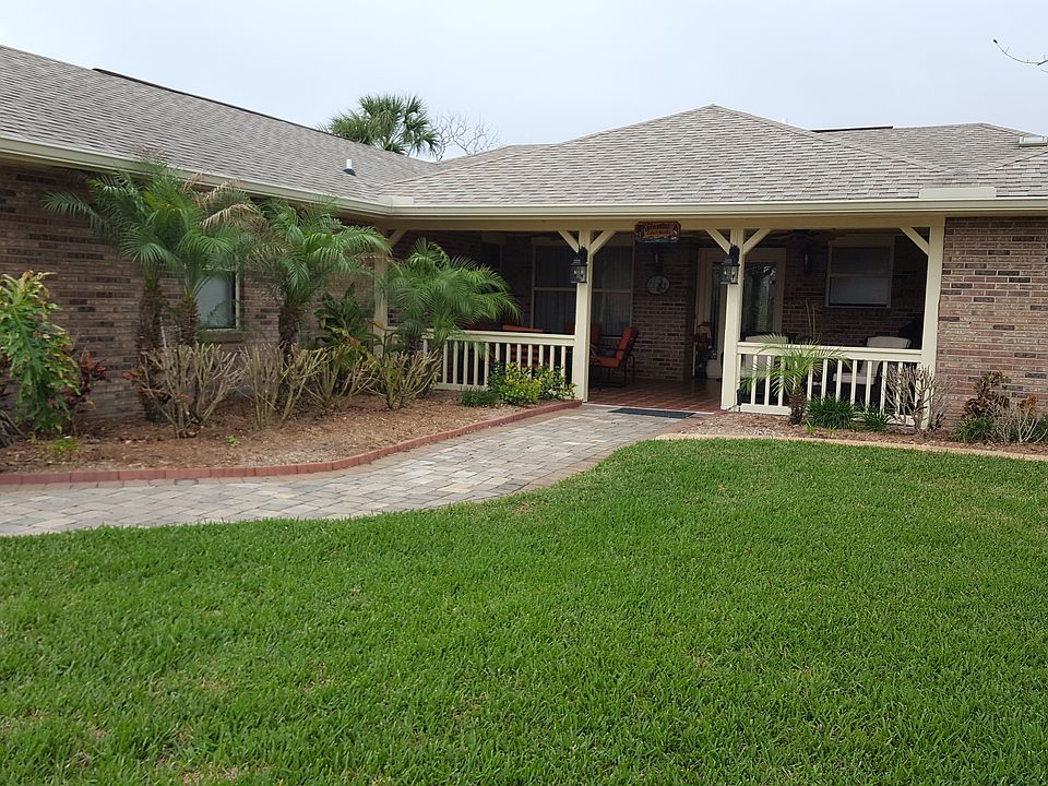 well landscaped front yard 
