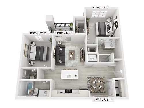 Floor plan B1