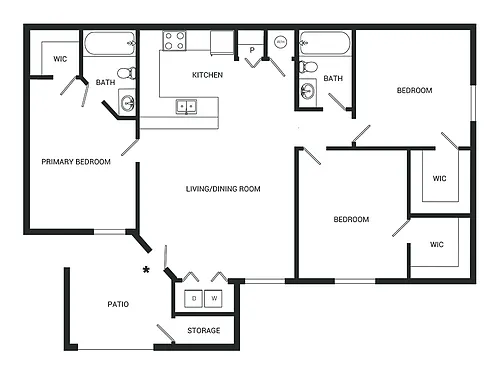 Floor plan Terrain