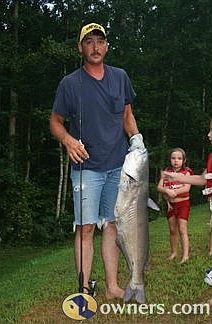 another 30+lbs catfish out of pond