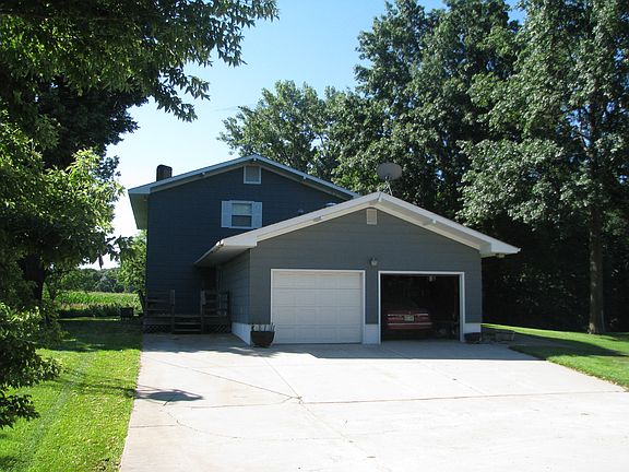 driveway/garage view