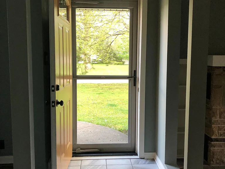Front doorway.