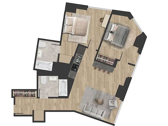 2nd image of 116 John St APT 2405
