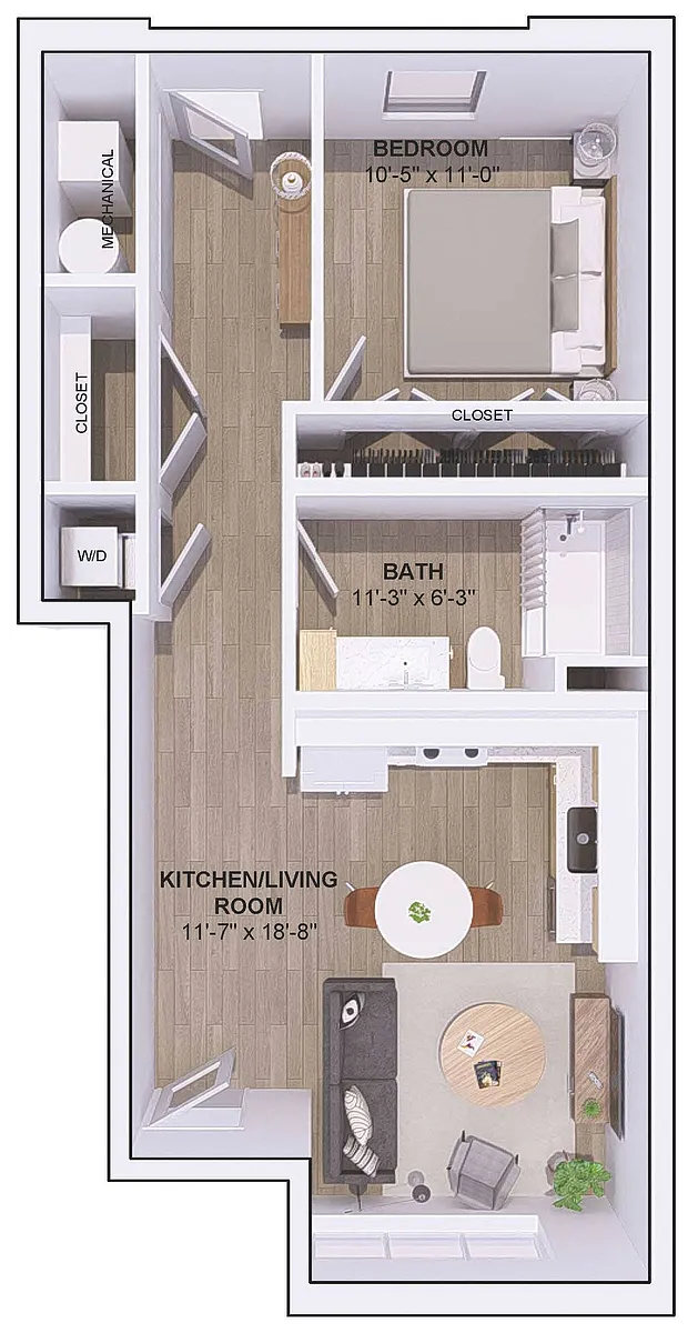 Floor plan 5E-1B.A