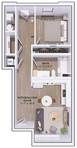 Floor plan 5E-1A