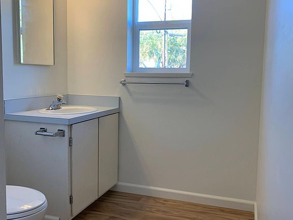 Hallway bathroom