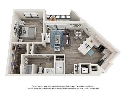 Floor plan 1C