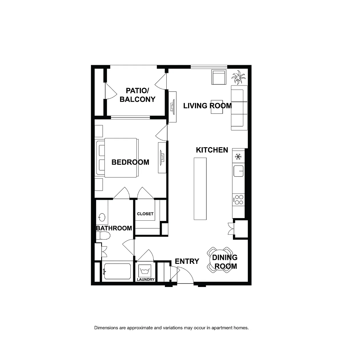 Floor plan Jacaranda