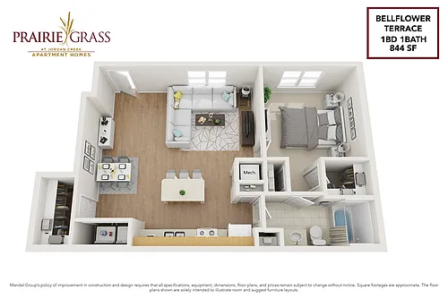 Floor plan Bellflower Terrace