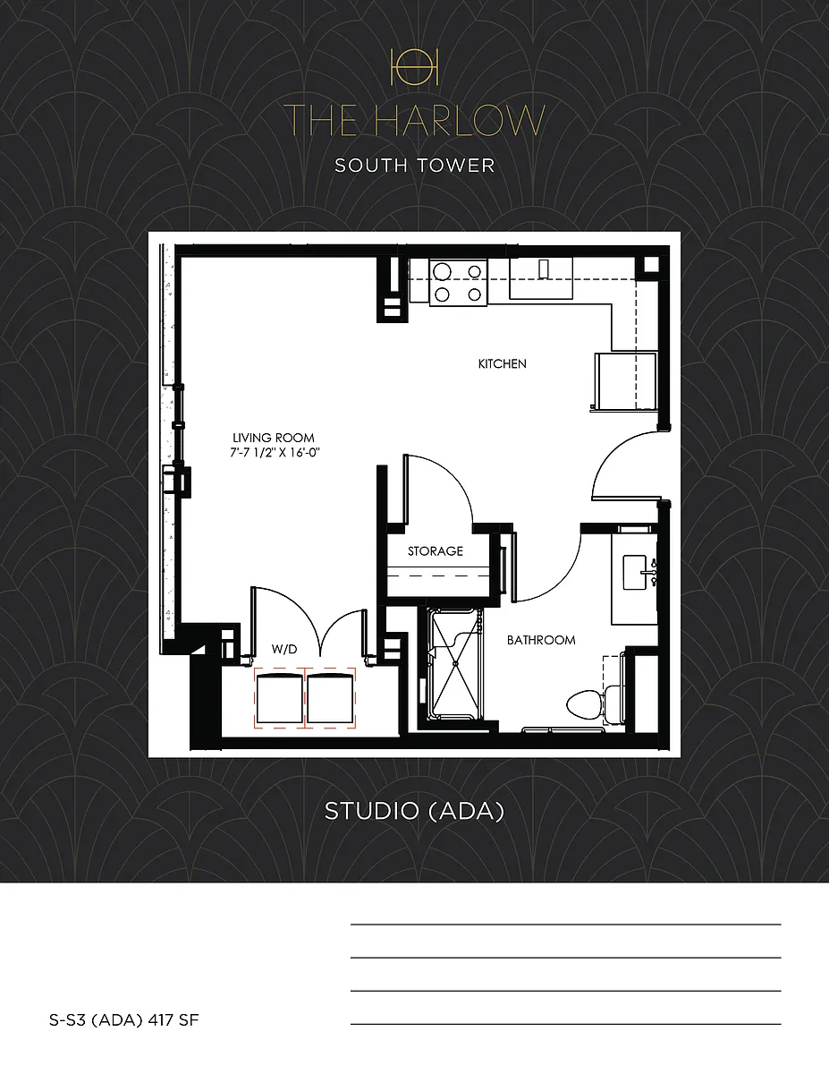 Floor plan S-S3ADA