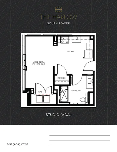 Floor plan S-S3ADA