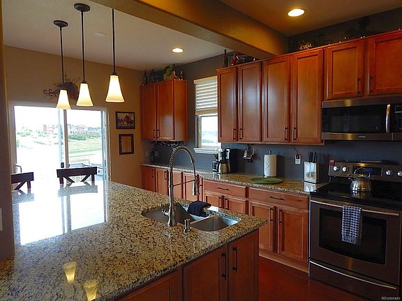 Gourmet Kitchen with 42" Cabinets and Convection Oven and Microwave