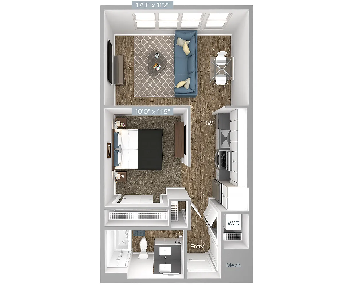 Floor plan S2-D2-594
