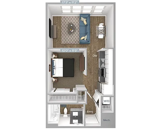 Floor plan S2-D2-594