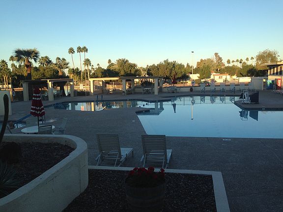 Large, beautiful community pool just steps away from the hou