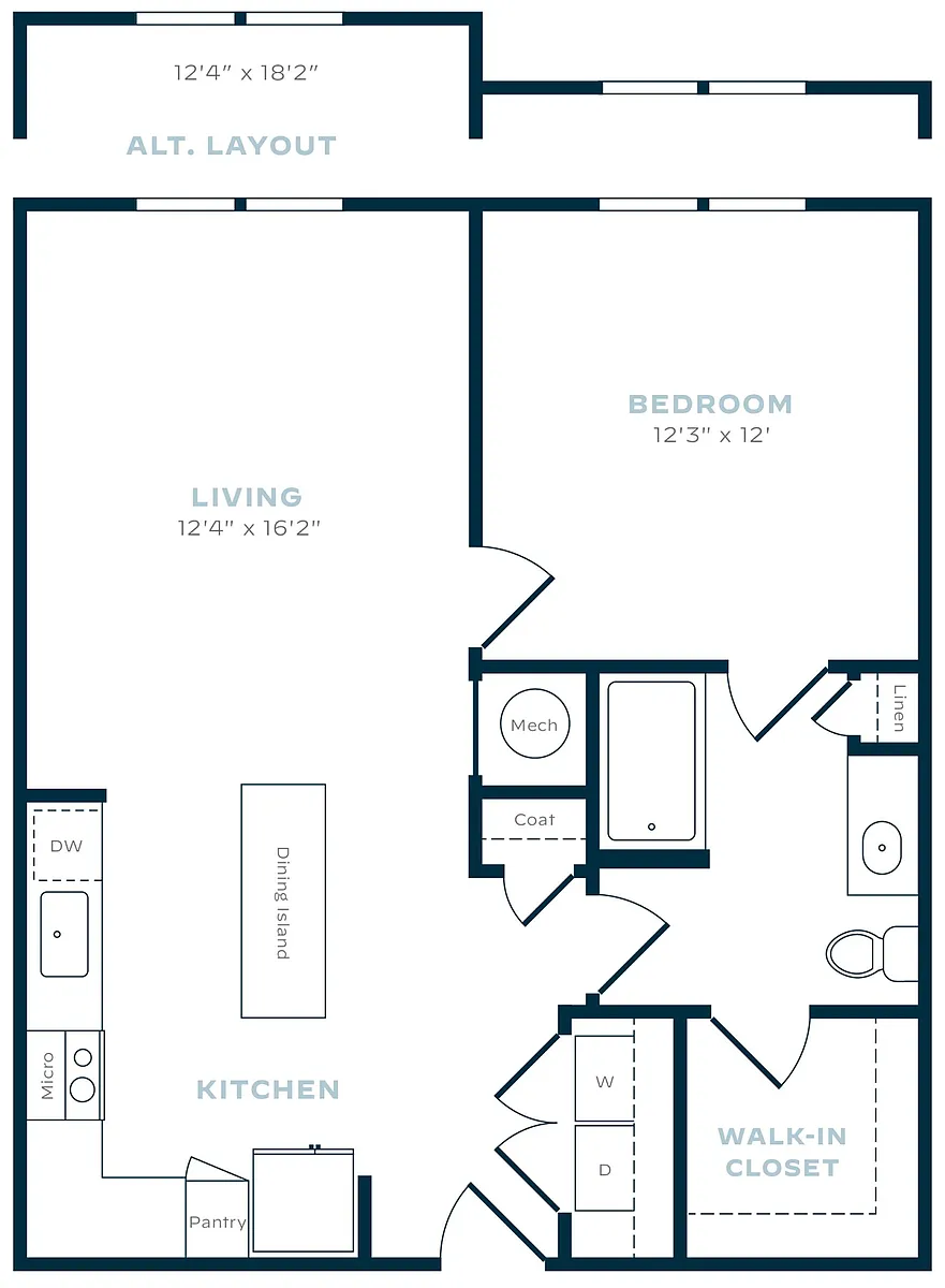 Floor plan A2 60 - Essential Housing