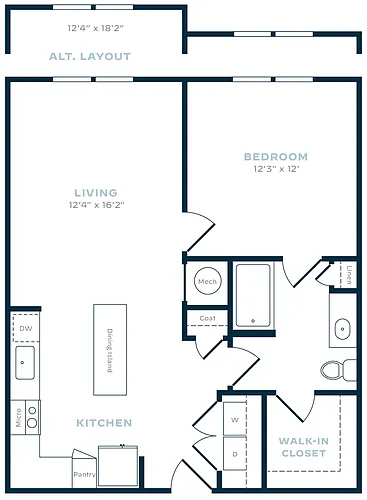 Floor plan A2 80 - Essential Housing