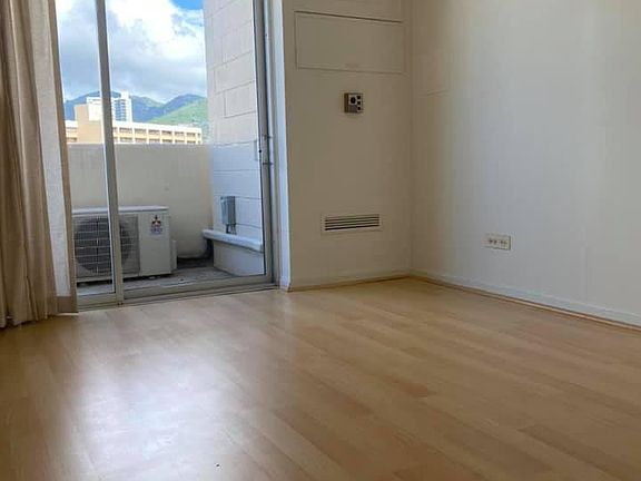 Seldom needed AC unit in bedroom